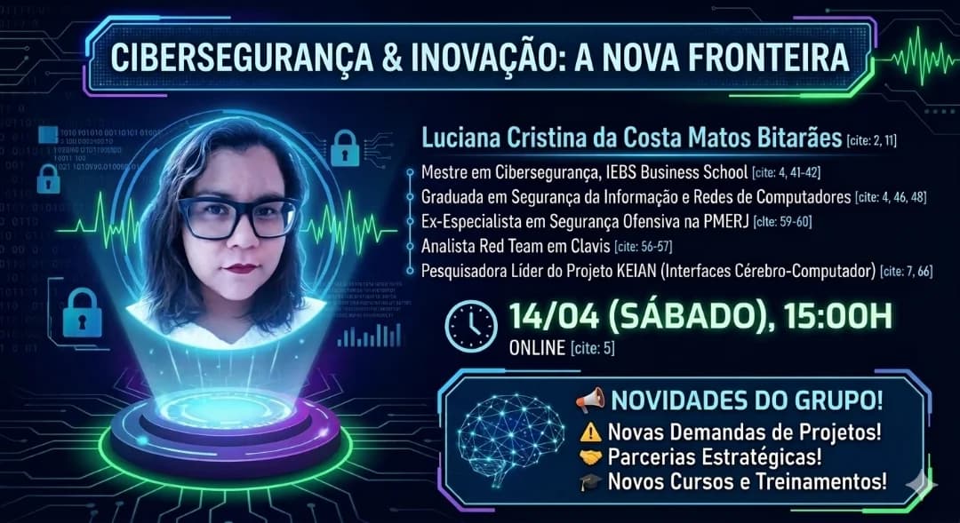 Live: Cibersegurança e Inovação: A nova Fronteira